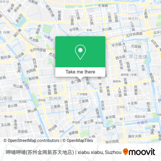 呷哺呷哺(苏州金阊新苏天地店) | xiabu xiabu map
