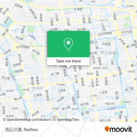 洪記川菜 map