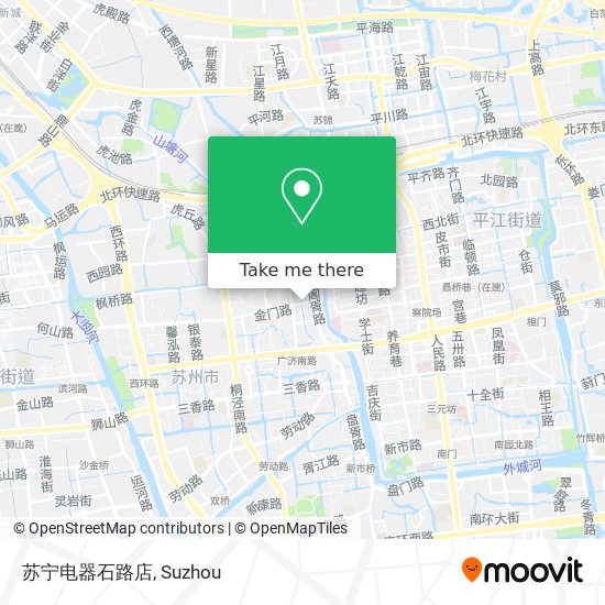 苏宁电器石路店 map