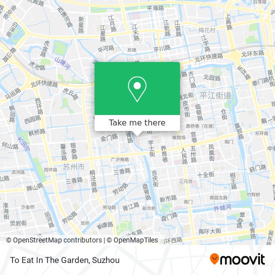 To Eat In The Garden map