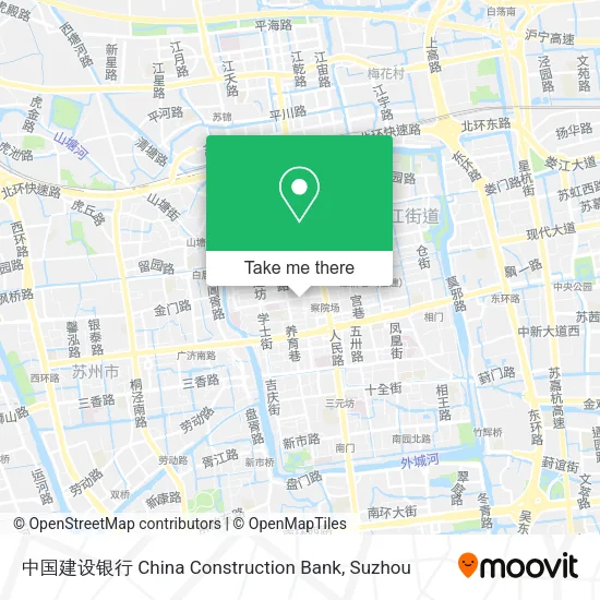 中国建设银行 China Construction Bank map