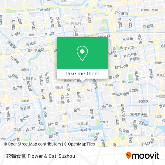 花猫食堂 Flower & Cat map