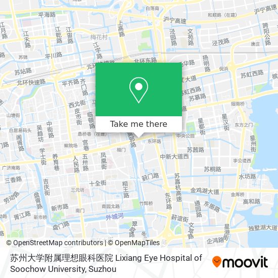 苏州大学附属理想眼科医院 Lixiang Eye Hospital of Soochow University map