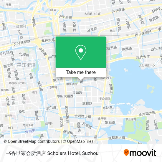 书香世家会所酒店 Scholars Hotel map
