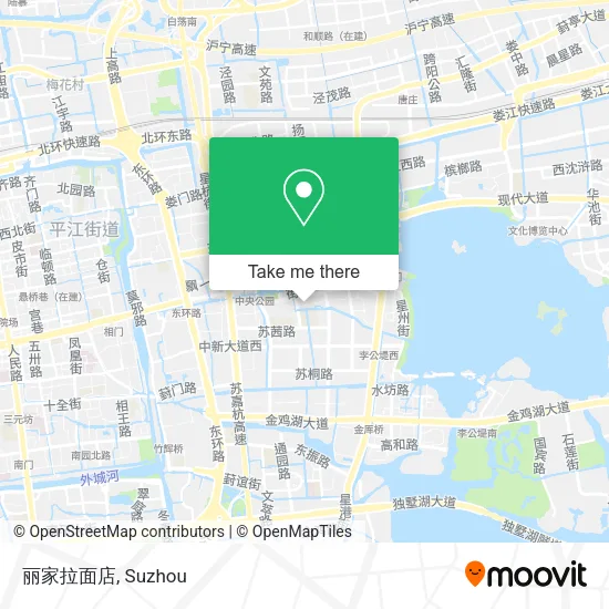 丽家拉面店 map