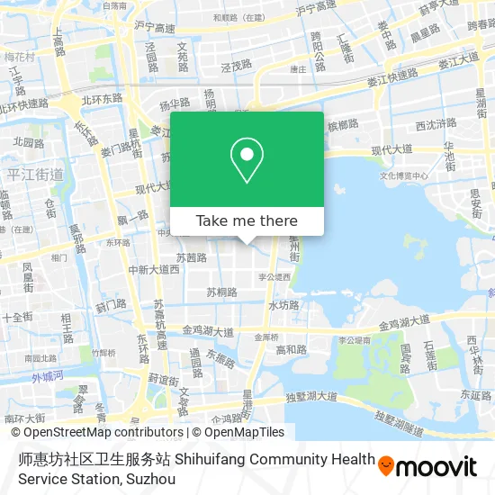 师惠坊社区卫生服务站 Shihuifang Community Health Service Station map