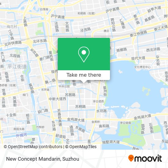 New Concept Mandarin map
