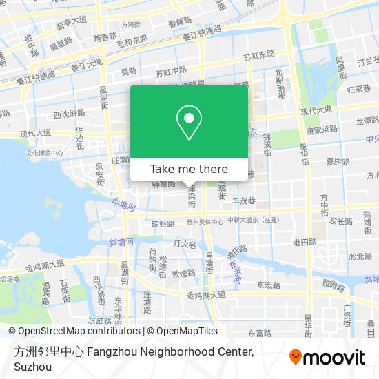 方洲邻里中心 Fangzhou Neighborhood Center map