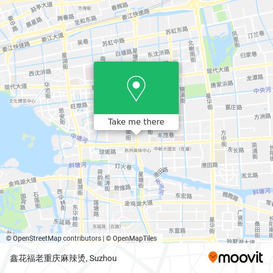 鑫花福老重庆麻辣烫 map