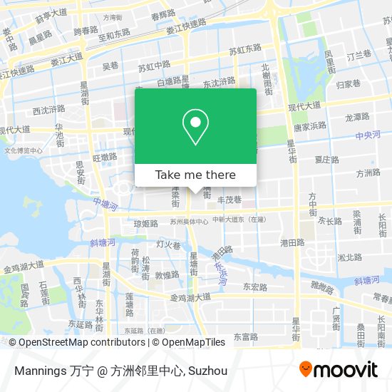 Mannings 万宁 @ 方洲邻里中心 map