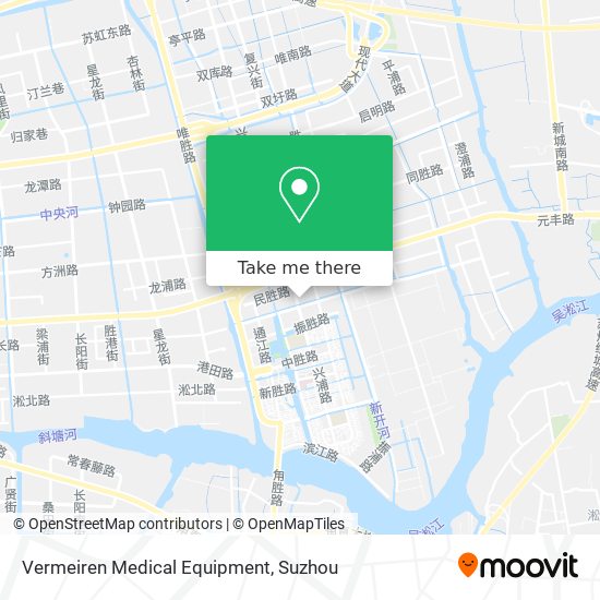 Vermeiren Medical Equipment map