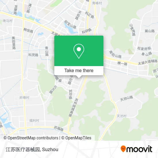 江苏医疗器械园 map