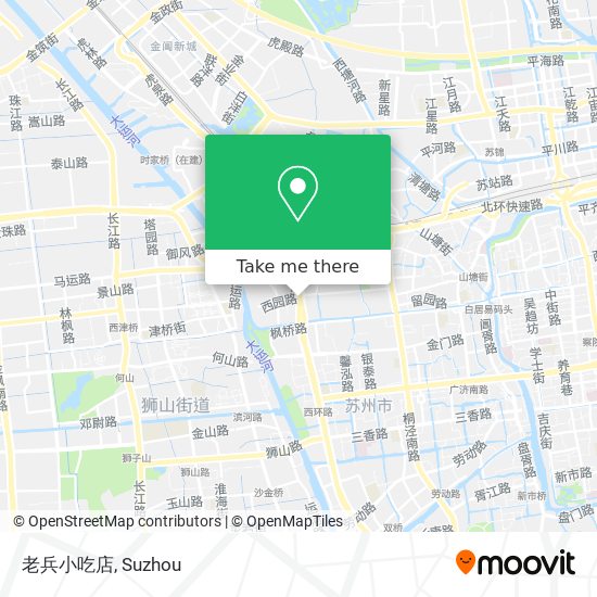 老兵小吃店 map