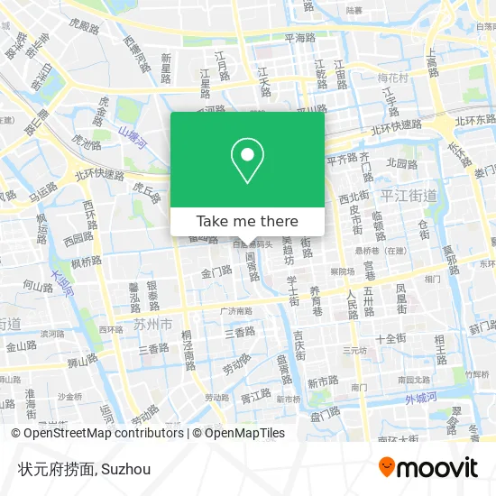 状元府捞面 map