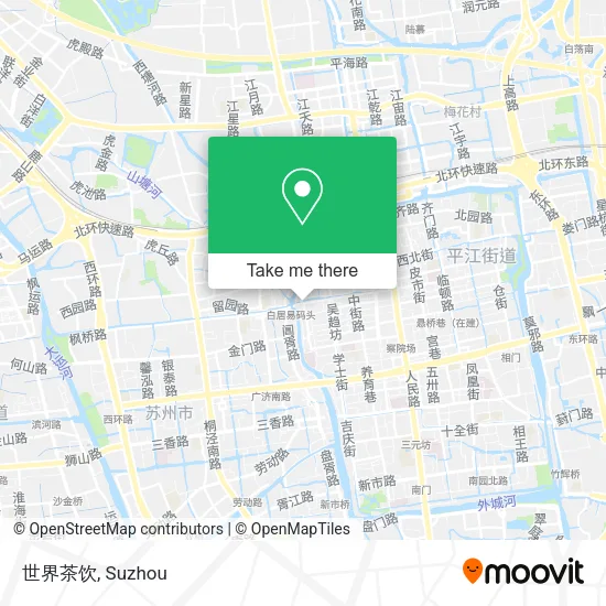 世界茶饮 map