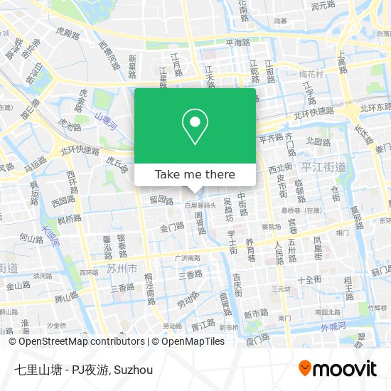 七里山塘 - PJ夜游 map