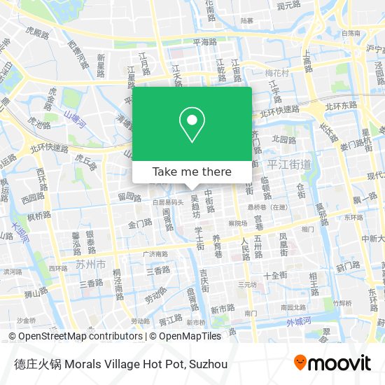 德庄火锅 Morals Village Hot Pot map