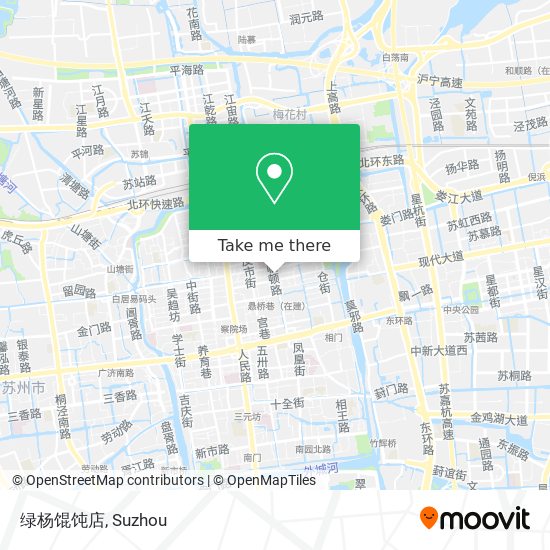绿杨馄饨店 map