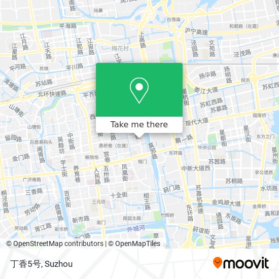 丁香5号 map