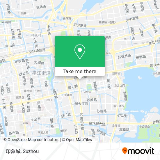 印象城 map