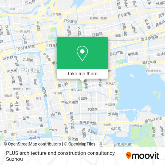 PLUS architecture and construction consultancy map