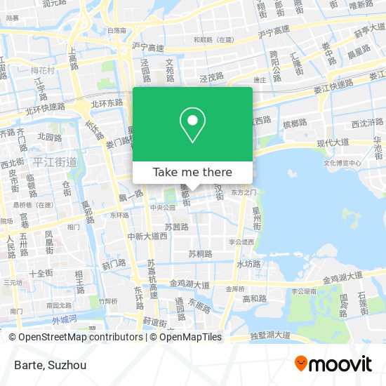 Barte map