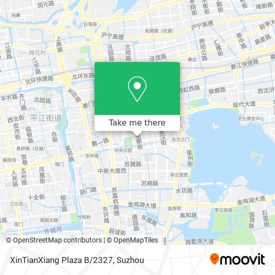 XinTianXiang Plaza B/2327 map