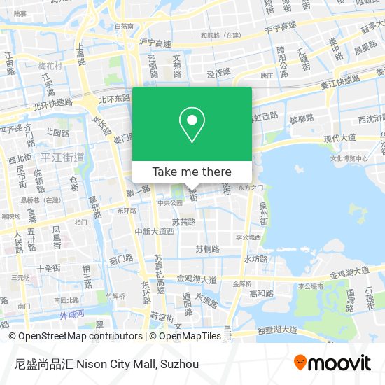 尼盛尚品汇 Nison City Mall map