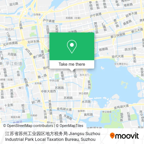 江苏省苏州工业园区地方税务局 Jiangsu Suzhou Industrial Park Local Taxation Bureau map