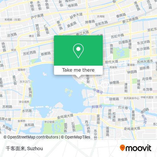 千客面来 map