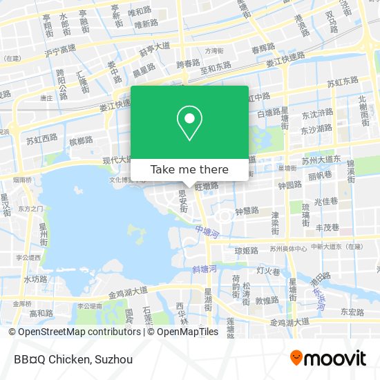BB¤Q Chicken map