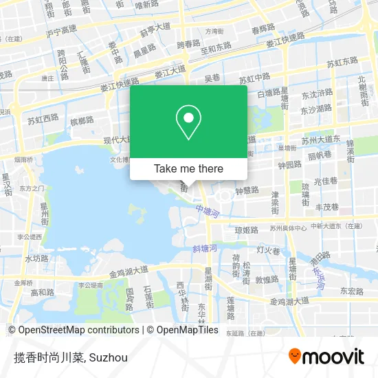 揽香时尚川菜 map