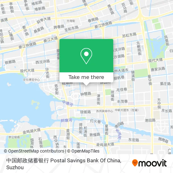 中国邮政储蓄银行 Postal Savings Bank Of China map