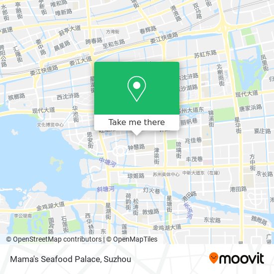 Mama's Seafood Palace map
