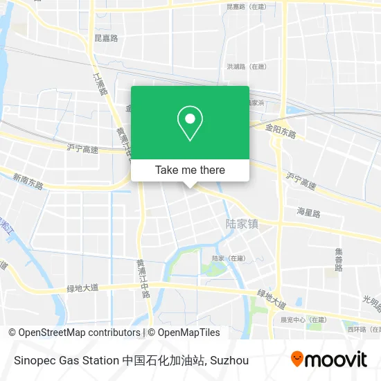 Sinopec Gas Station 中国石化加油站 map