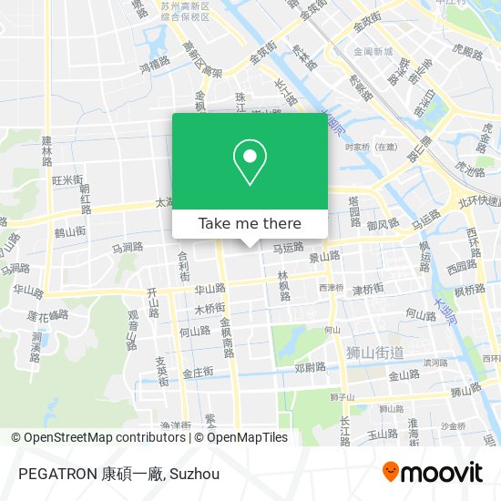 PEGATRON 康碩一廠 map