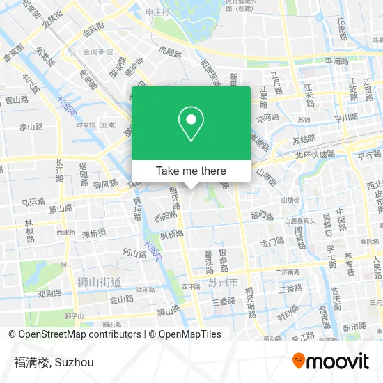 福满楼 map