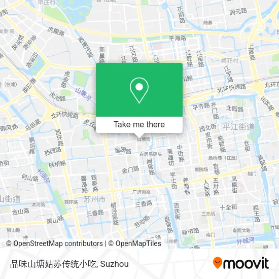 品味山塘姑苏传统小吃 map