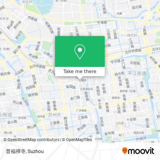 普福禪寺 map