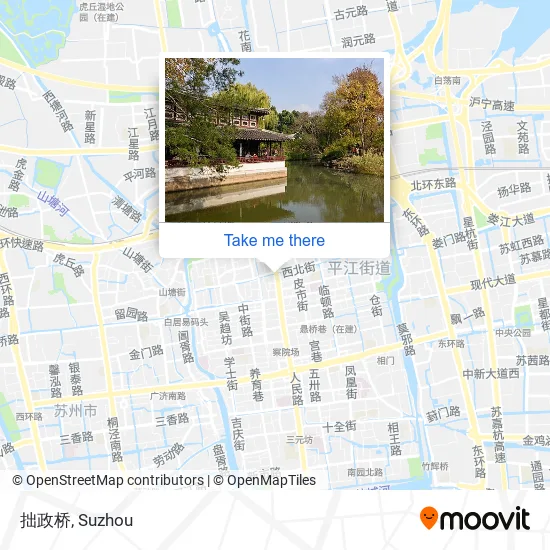 拙政桥 map