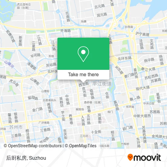 后㕑私房 map