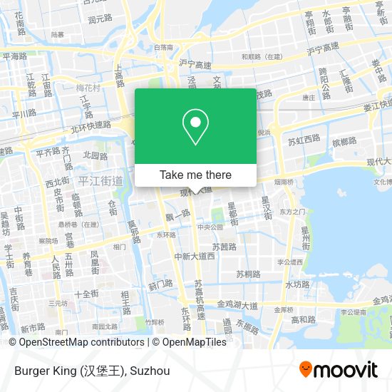 Burger King (汉堡王) map