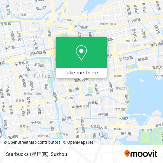 Starbucks (星巴克) map