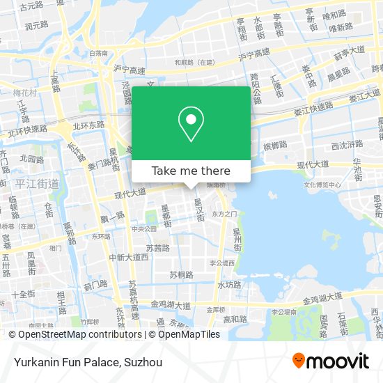 Yurkanin Fun Palace map