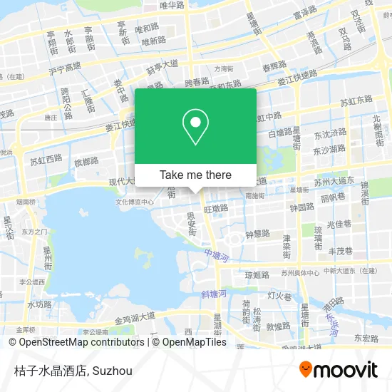 桔子水晶酒店 map