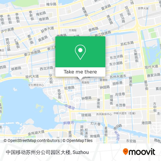 中国移动苏州分公司园区大楼 map