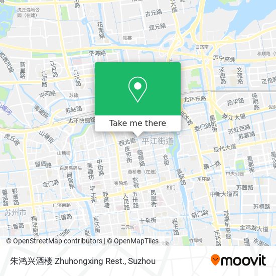 朱鸿兴酒楼 Zhuhongxing Rest. map