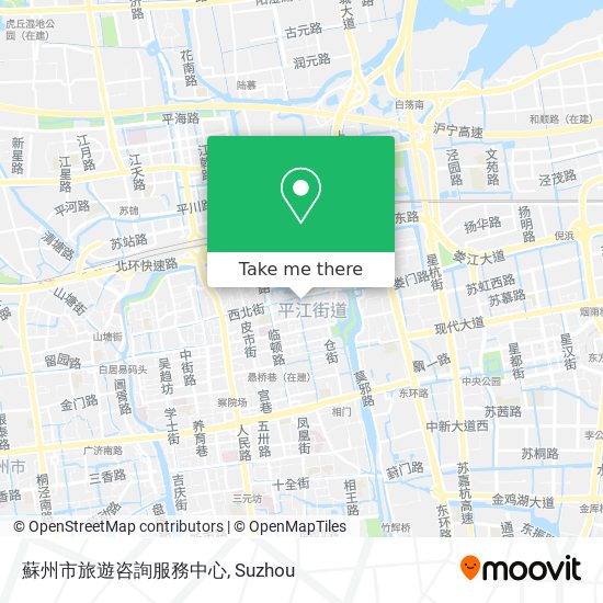 蘇州市旅遊咨詢服務中心 map