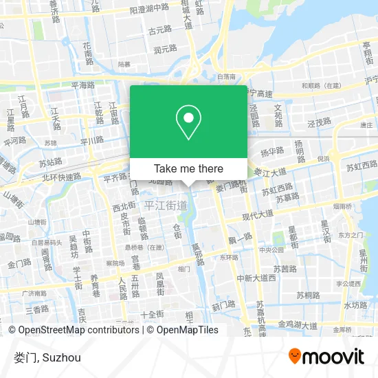 娄门 map