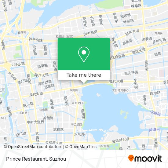 Prince Restaurant map